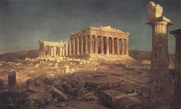 Frederic E.Church The Parthenon Norge oil painting art